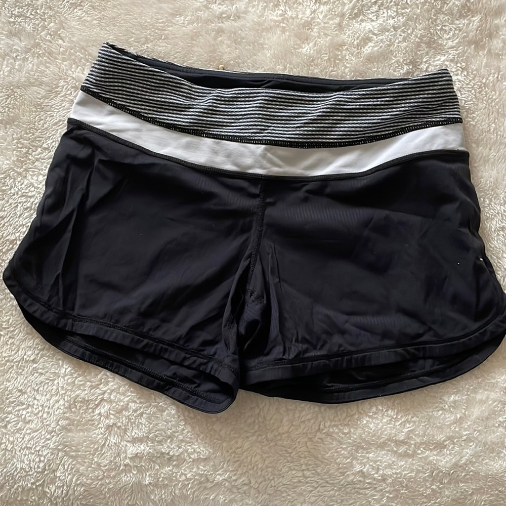 Black Lululemon shorts